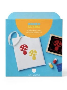 DIY Screen Print Tote Bag - Craft Kit, Non-Toxic,